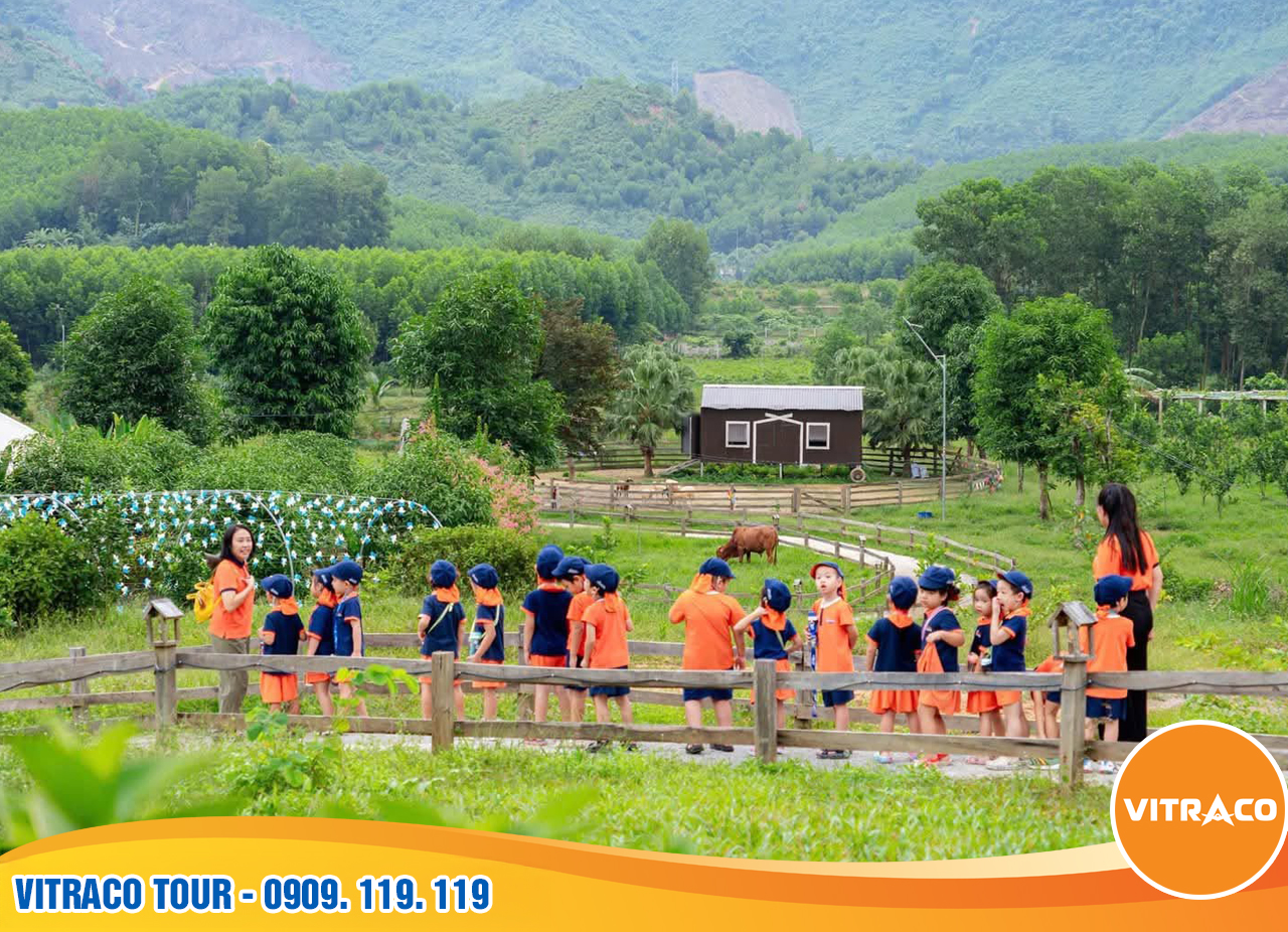 Không gian xanh mát, nhiều chỗ tham quan tại Bana Rita