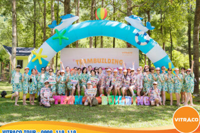 Tổ chúc team building tại Hòa Phú Thành bởi VITRACO
