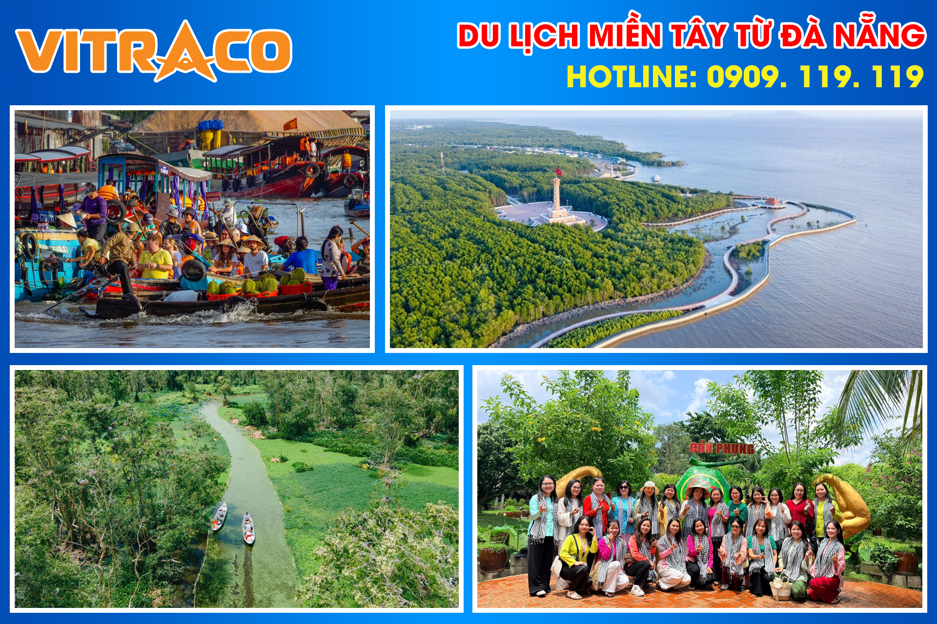 Tour Miền Tây từ Đà Nẵng